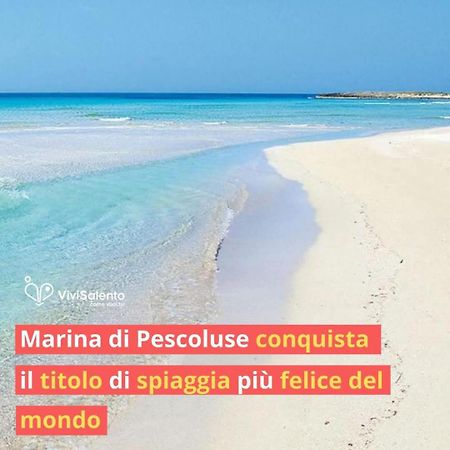 Willa La Terrazza Di Fabrizio 5 Minuti Dal Mare Andrano Zewnętrze zdjęcie